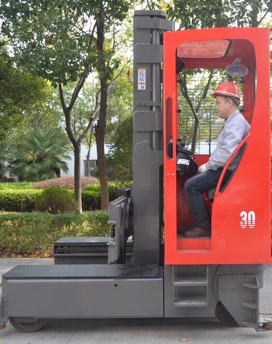 Customized VNA Reach Truck Small All Terrain Forklift Side Loading Forklift TFB15